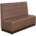 Horeca-Eetbank-Luna-150-cm-Kunstleer-Taupe
