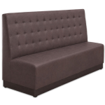 Horeca-Eetbank-NAPOLI-Bruin-Microvezel-200