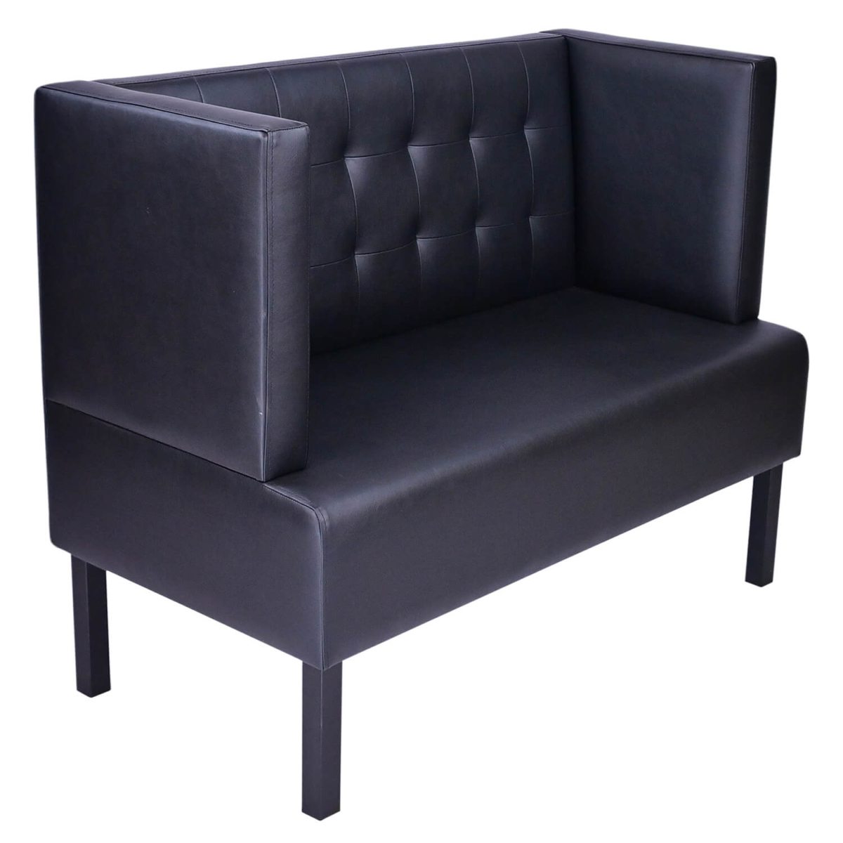 Horeca-Eetbank-Queen-Zwart Horeca-Eetbank-Queen-Zwart