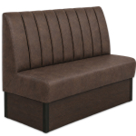 Horeca-Eetbank-SAFRAN-Bruin-Microvezel-120