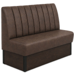 Horeca-Eetbank-SAFRAN-Bruin-Microvezel-140