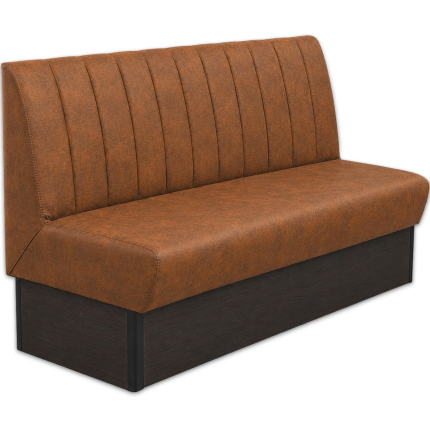 Horeca-Eetbank-SAFRAN-Cognac-Microvezel-160