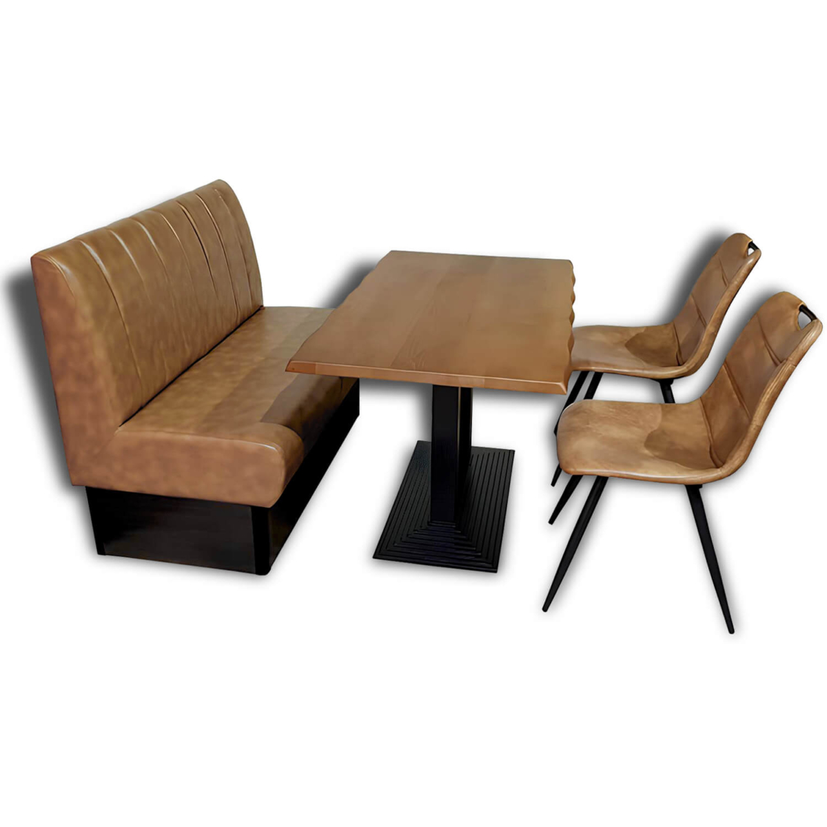 Horeca-Eetbank-Safran-120-cm-Kunstleer-Ary-M1