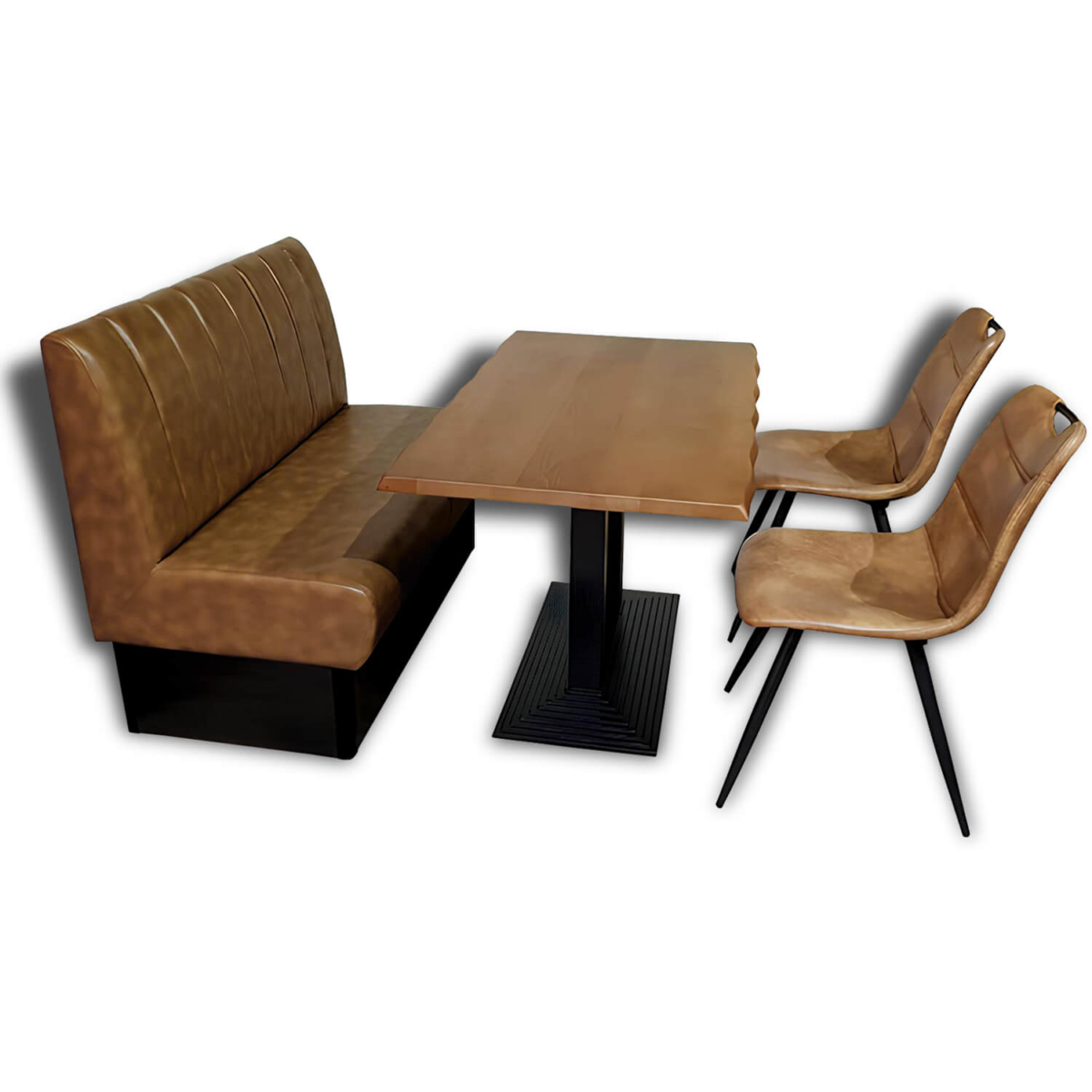 Horeca-Eetbank-Safran-120-cm-Kunstleer-Ary-Model