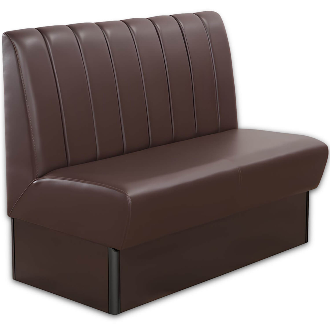 Horeca-Eetbank-Safran-120-cm-Kunstleer-Bruin