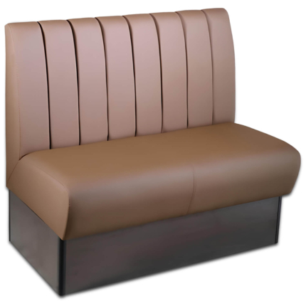 Horeca-Eetbank-Safran-120-cm-Kunstleer-Karamel