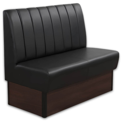 Horeca-Eetbank-Safran-120-cm-Kunstleer-Zwart