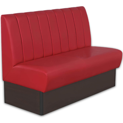 Horeca-Eetbank-Safran-140-cm-Kunstleer-Rood