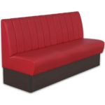 Horeca-Eetbank-Safran-180-cm-Kunstleer-Rood