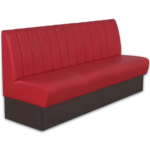 Horeca-Eetbank-Safran-200-cm-Kunstleer-Rood