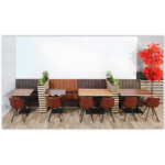 Horeca-Eetbank-Safran-Vintage-Antraciet-Model-4