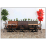 Horeca Eetbank - Troje - Vintage Microvezel - Afbeelding 10