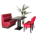 Horeca-Eetbank-American-Bordeaux-Model-1