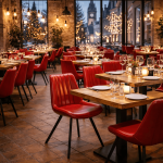 Horeca-Stoel-HERCULES-Bordeuax-Kunstleer
