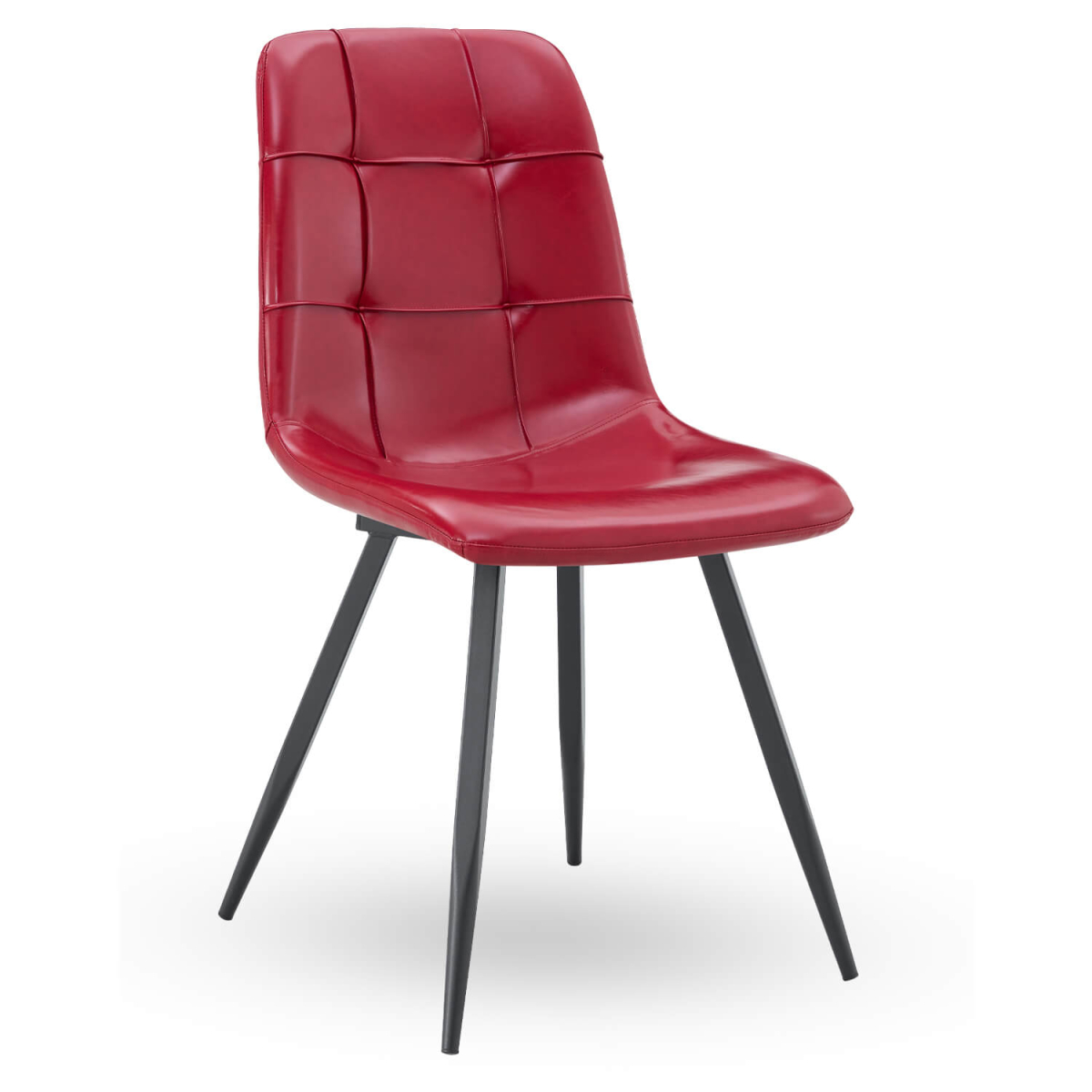 Horeca-Stoel-NILA-Bordeaux-Kunstleer Horeca-Stoel-NILA-Bordeaux-Kunstleer