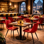 Horeca-Stoel-SPECTRA-rood-Kunstleer-model-1
