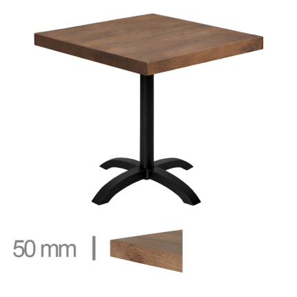 Horeca-Mangohout-Tafel-Met-Klaponderstel-70×70-cm-C-SRD