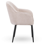 Horeca-Armstoel-ARTES-Creme-Stof-Z