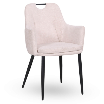 Horeca-Armstoel-VICTORIA-Creme-Stof