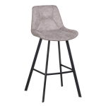 Horeca-Metalen-Barstoel-CARMEN-Pebble-Vintage-Microvezel