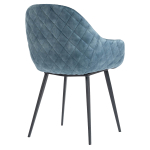 Chaise Avec Accoudoirs De Café, Restaurant Et Horeca - Camille - Velours – Image 7