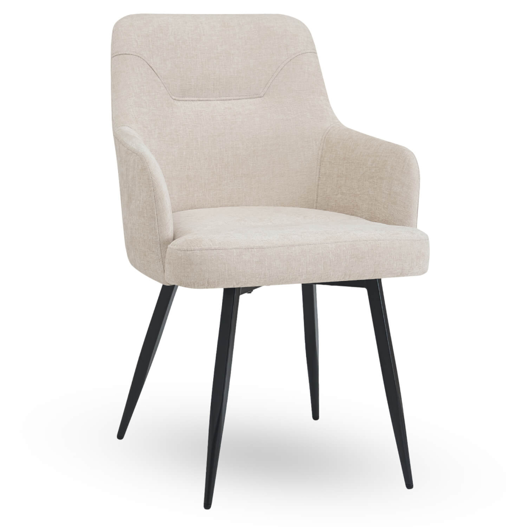 Horeca-Armstoel-AVRIL-Creme-Vintage-Stof