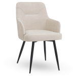 Horeca-Armstoel-AVRIL-Creme-Vintage-Stof