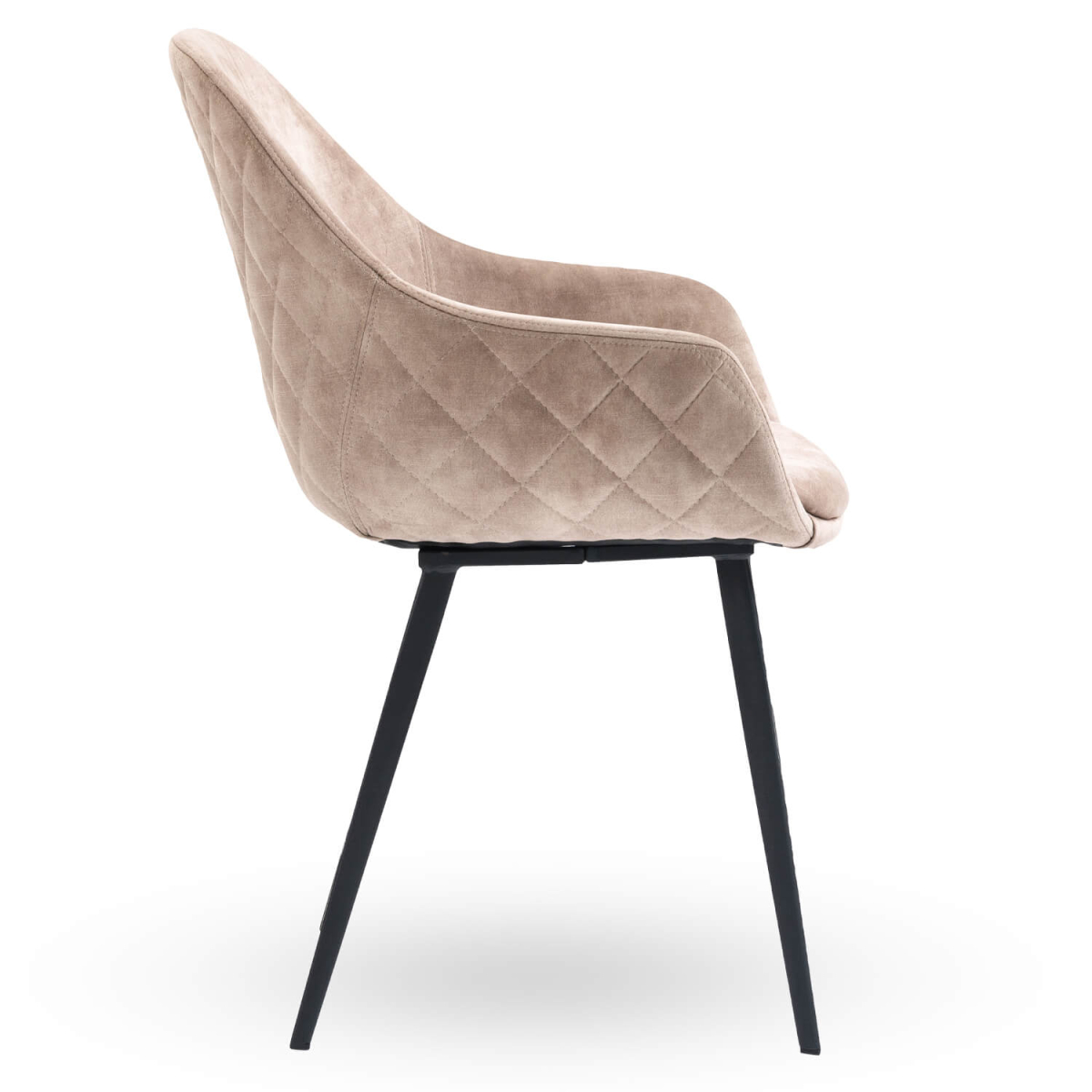 Horeca-Armstoel-CAMILLE-Beige-Velvet-Fluweel-Z