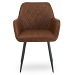Horeca-Armstoel-LUXOR-Mocca-Kunstleer-PU-V
