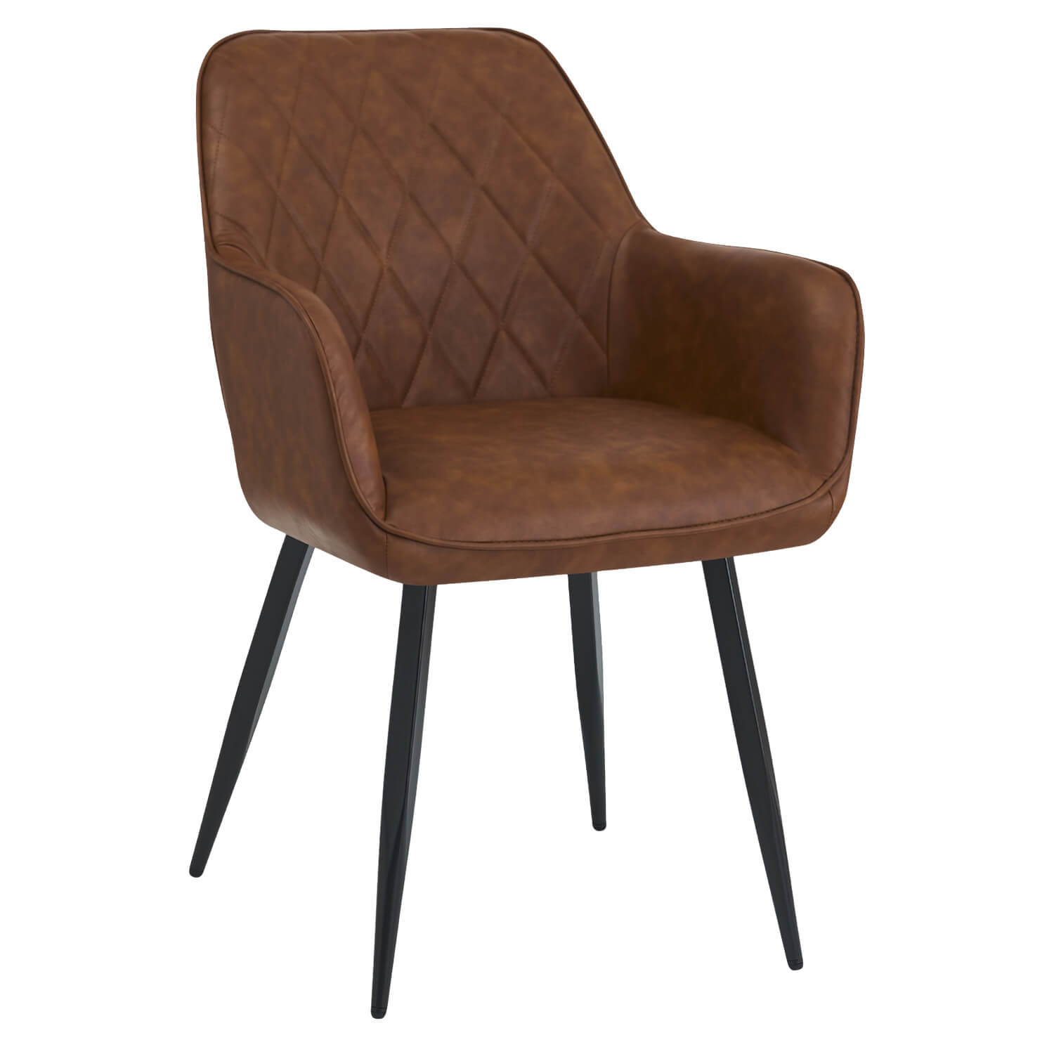 Horeca-Armstoel-LUXOR-Mocca-Kunstleer-PU Horeca-Armstoel-LUXOR-Mocca-Kunstleer-PU