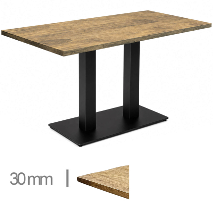 Horeca-Mangohout-Tafel-Met-Onderstel-70x120-cm-C-341