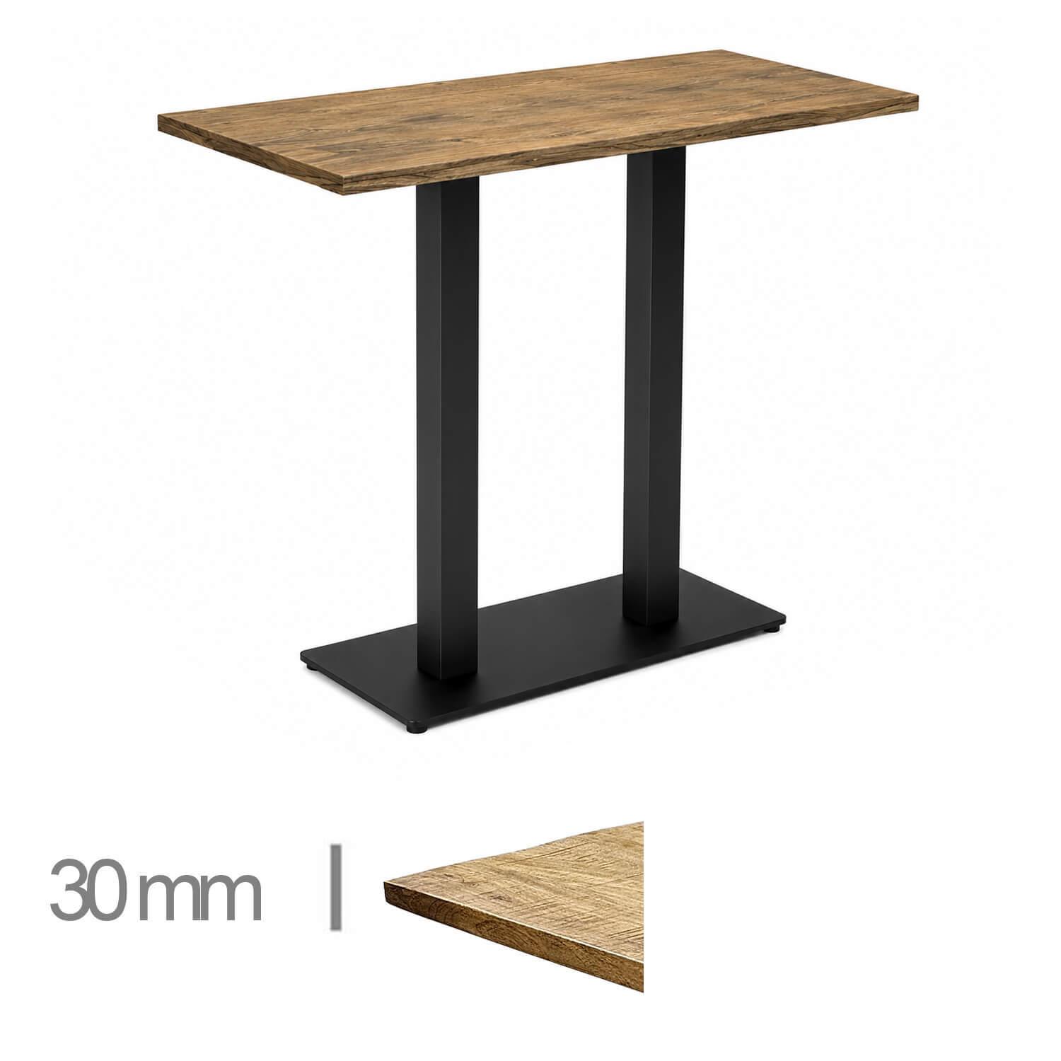 Horeca-Statafel-Met-Onderstel-70x120-Hoogte-111-cm-C-341H Horeca-Statafel-Met-Onderstel-70x120-Hoogte-111-cm-C-341H