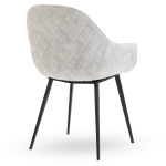 Horeca-Armstoel-CAMILLE-Creme-Velvet-Fluweel-ZA