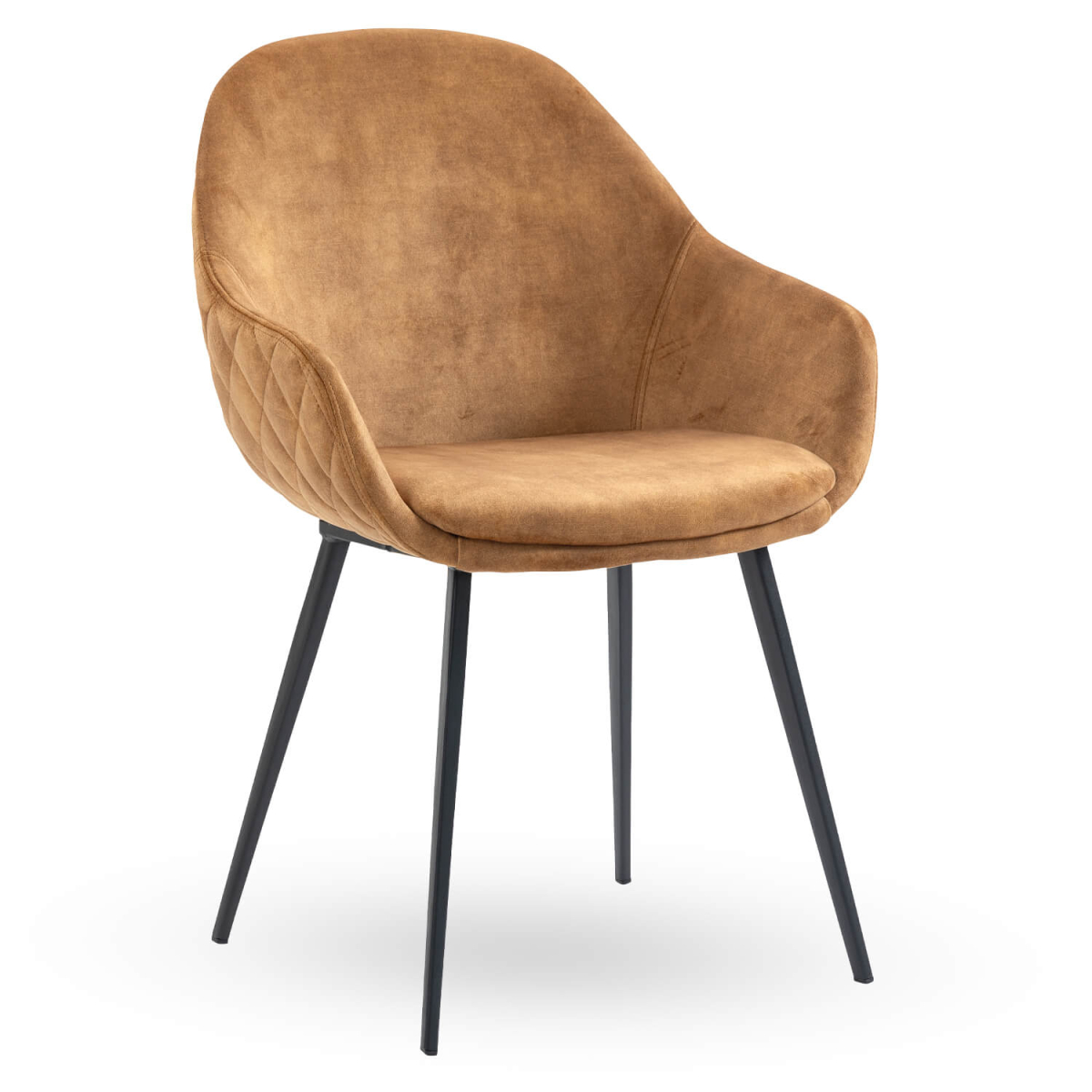 Horeca-Armstoel-CAMILLE-Goud-Velvet-Fluweel Horeca-Armstoel-CAMILLE-Goud-Velvet-Fluweel