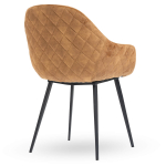 Horeca-Armstoel-CAMILLE-Goud-Velvet-Fluweel-ZA