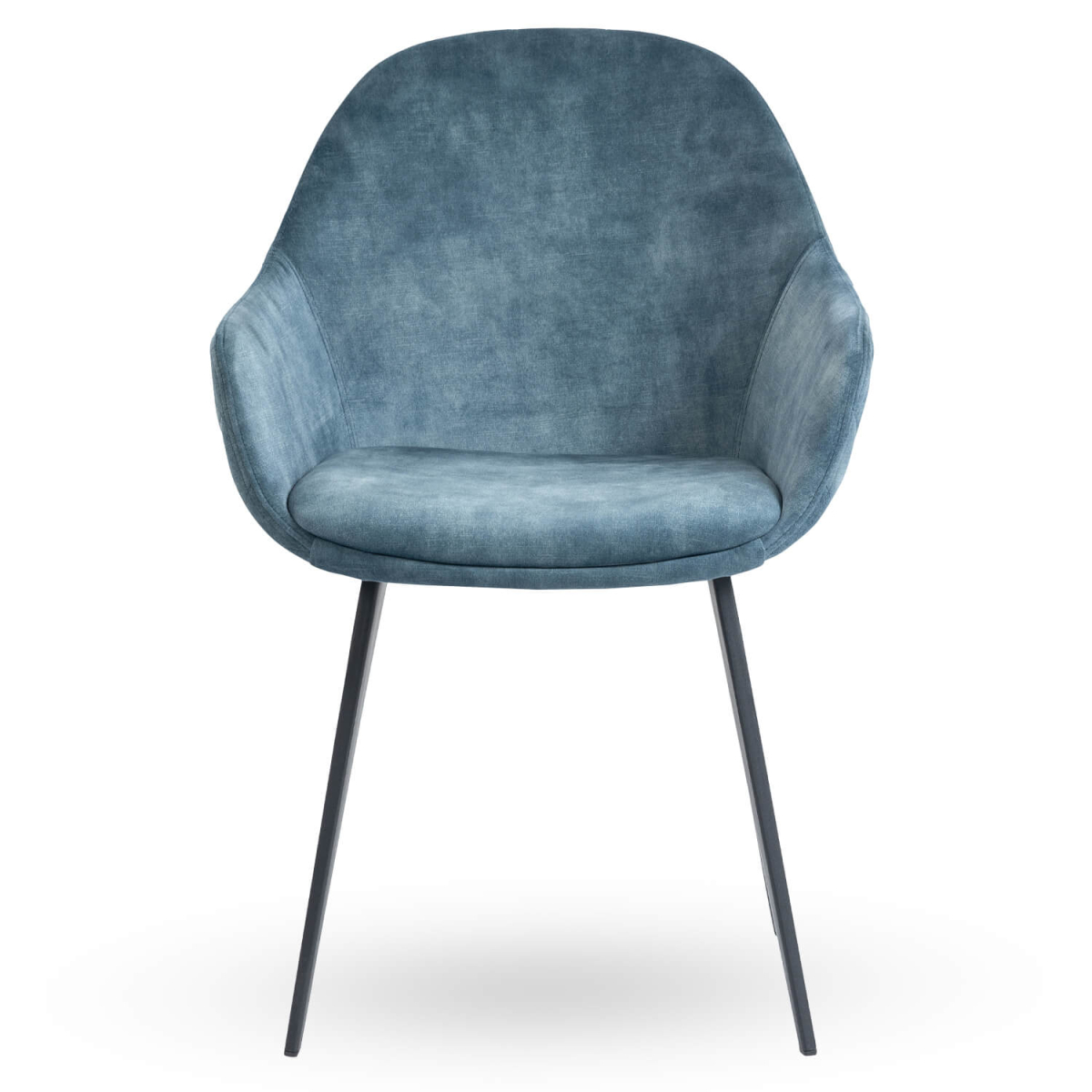 Horeca-Armstoel-CAMILLE-Petroleum-Blauw-Velvet-Fluweel-V