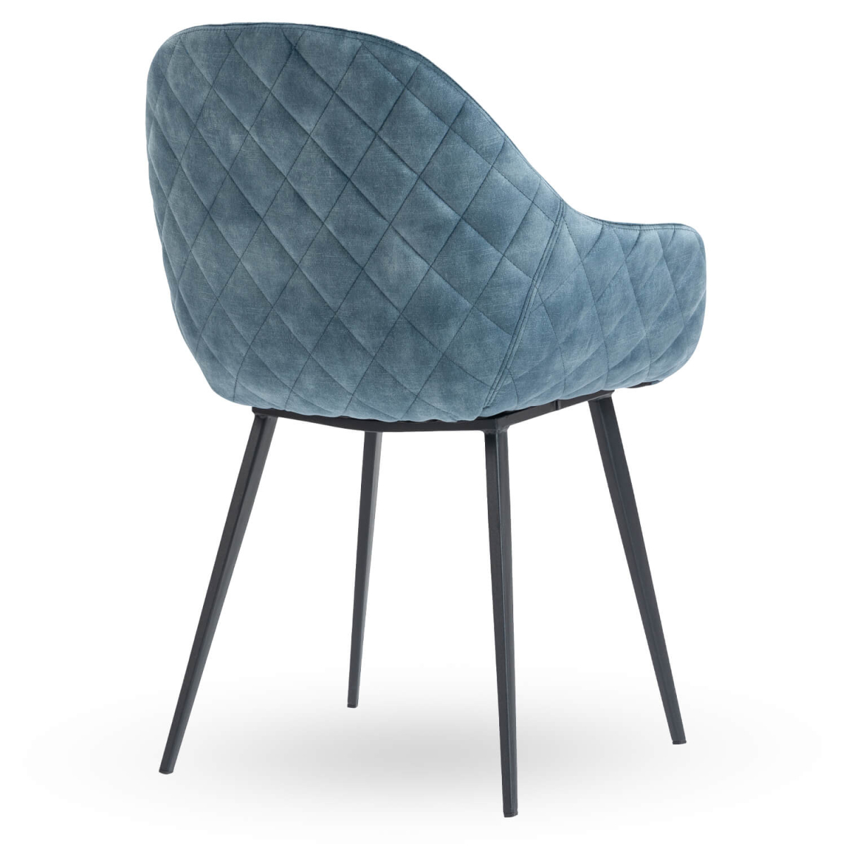 Horeca-Armstoel-CAMILLE-Petroleum-Blauw-Velvet-Fluweel-ZA