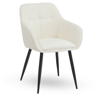 Horeca-Armstoel-JESSICA-Wit-Vintage-Stof