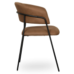 Horeca-Armstoel-LUUK-Cognac-Vintage-Microvezel-Z