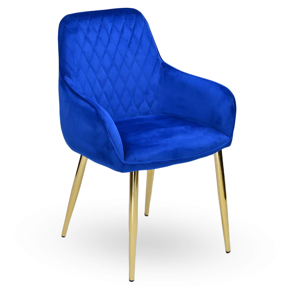 Horeca-Armstoel-LUXOR-Blauw-Velvet-Fluweel Horeca-Armstoel-LUXOR-Blauw-Velvet-Fluweel