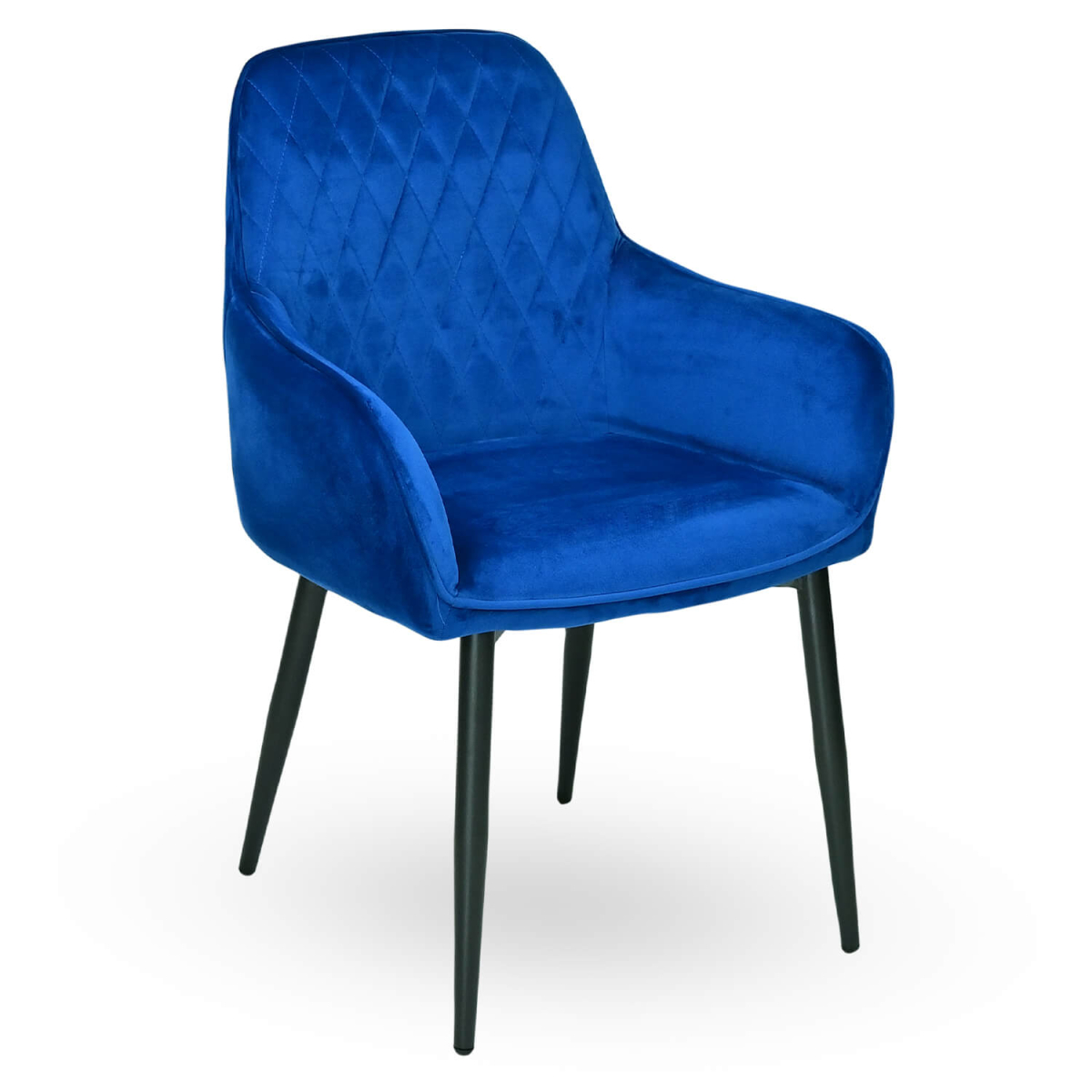 Horeca-Armstoel-LUXOR-Blauw-Velvet-Fluweel Horeca-Armstoel-LUXOR-Blauw-Velvet-Fluweel