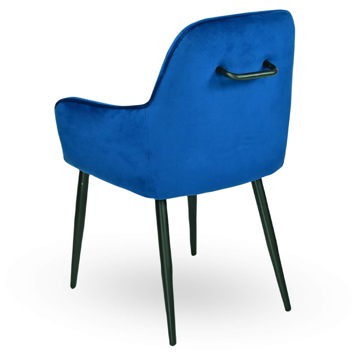 Horeca-Armstoel-LUXOR-Blauw-Velvet-Fluweel-ZA