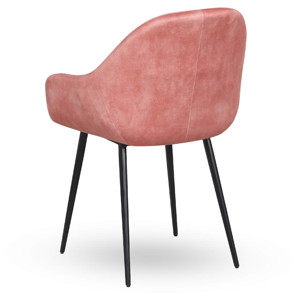 Horeca-Armstoel-OSLO-Roze-Velvet-Fluweel-ZA