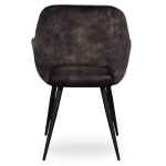 Horeca-Armstoel-Velvet-Fluwelen-Flore-Antraciet-A