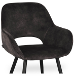 Horeca-Armstoel-Velvet-Fluwelen-Flore-Antraciet-D