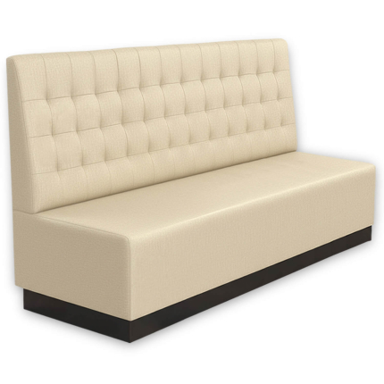 Horeca-Eetbank-NAPOLI-Creme-Stof-200-cm