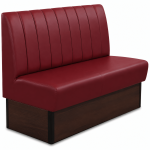 Horeca-Eetbank-SAFRAN-Bordeaux-Kunstleer-150-cm