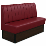 Horeca-Eetbank-SAFRAN-Bordeaux-Kunstleer-160-cm