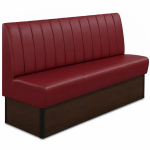Horeca-Eetbank-SAFRAN-Bordeaux-Kunstleer-200-cm