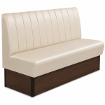 Horeca-Eetbank-SAFRAN-Creme-Kunstleer-160-cm